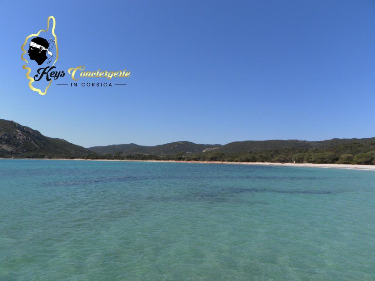 Résidence Cala Sultana 4 pers avec Piscine CHAUFEE- accès privé à la Plage de SANTA GIULIA Porto Vecchio Exterior foto